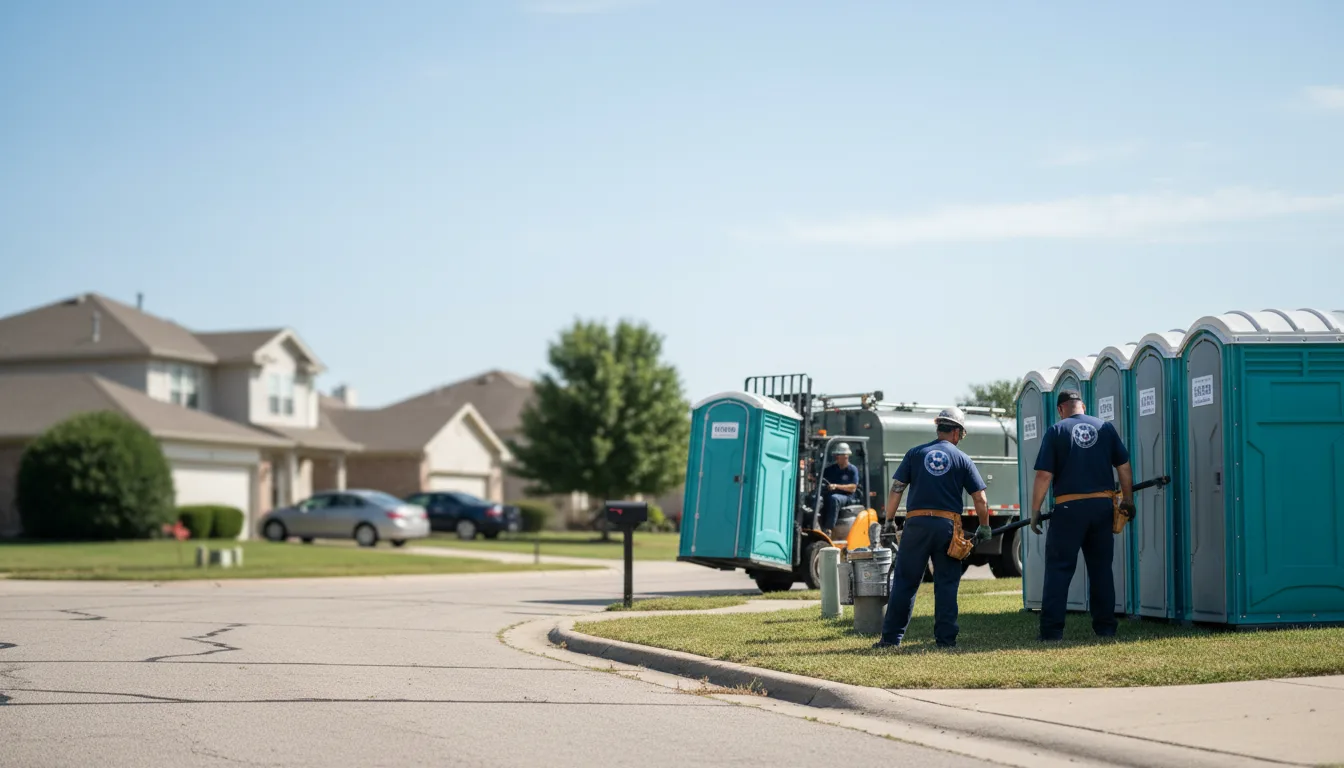 Porta Potty Rental in Cowden, IL near me